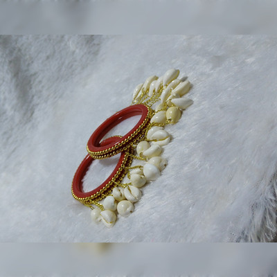 MAHAVEER TRADERS Alloy Gold-plated Bangle Set(Pack of 4)
