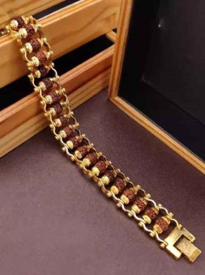 Ringry Rudraksha Gold-plated Bracelet