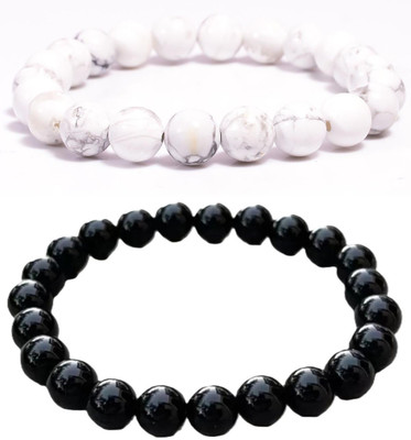 HouseOfCommon Brass, Stone, Crystal, Plastic Bracelet(Pack of 2)