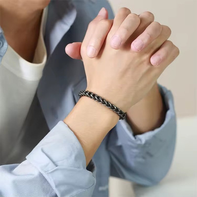 Jewelgenics Stainless Steel Bracelet