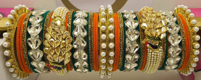 SP PHOTO CHURA Metal Bangle Set(Pack of 2)