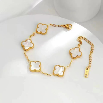 Gleve Stainless Steel Gold-plated Bracelet