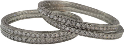 PRIMORA JEWELS Brass Bangle Set(Pack of 4)