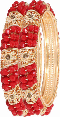 NMII Alloy Zircon Kada(Pack of 2)