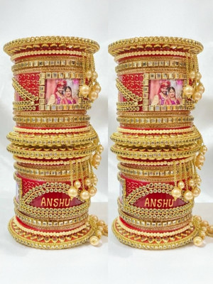 SHABNIKHAR Plastic Zircon Chudas(Pack of 10)