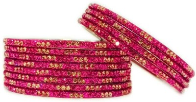 RKGlow Brass Bangle Set(Pack of 10)