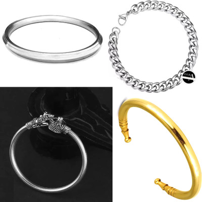 ANVIKA Alloy Kada(Pack of 4)