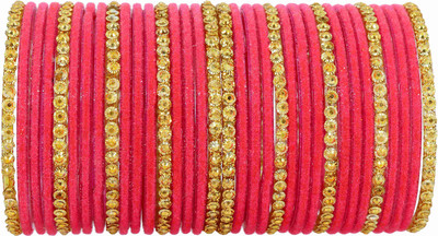 NMII Glass Bangle Set(Pack of 34)