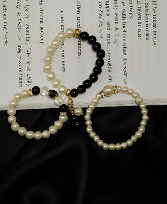 Das Creation Mother of Pearl Bracelet Set(Pack of 3)