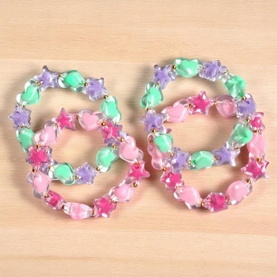 BABYTOTZ Plastic Bracelet Set(Pack of 4)