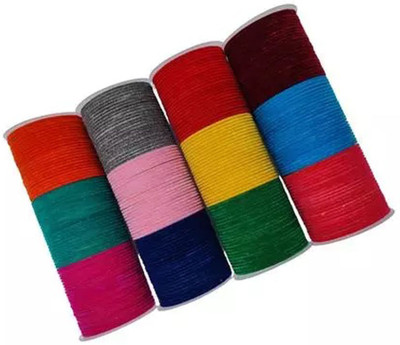 OURVIC Metal Bangle Set(Pack of 12)