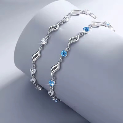 Faizam Collection Alloy Silver Bracelet