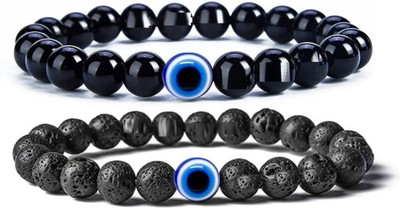 HouseOfCommon Stone, Crystal Tourmaline, Crystal Bracelet Set(Pack of 2)