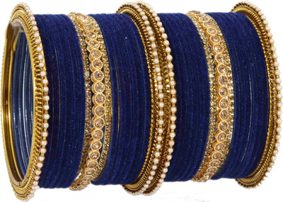 NMII Metal Zircon Bangle Set(Pack of 34)
