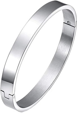 ADF Stainless Steel Silver Kada