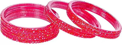 RADHA MOHAN EMPIRE Glass Bangle Set(Pack of 12)