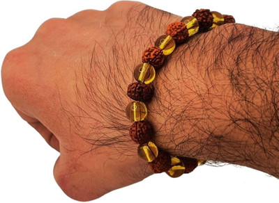 MELA BRITE Stone, Rudraksha Bangle