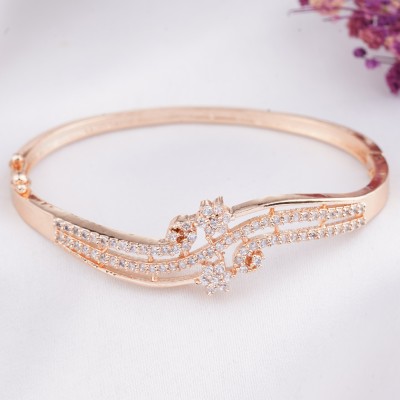 SKDLIFESTYLE Stainless Steel Diamond Gold-plated Bracelet