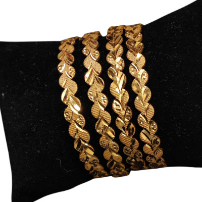 Ashia Retails Alloy Bangle Set(Pack of 4)