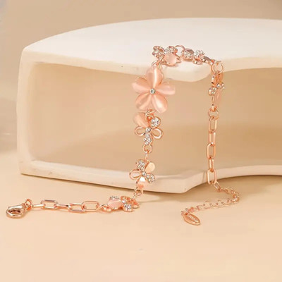 JDENTERPRISES Alloy Cubic Zirconia Bracelet