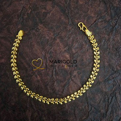 MARIGOLD MERAGOLD Copper Gold-plated Bracelet