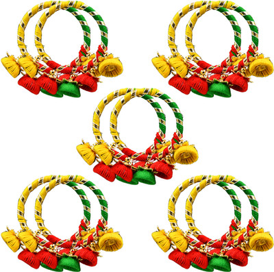 Natali Traders Plastic Bangle Set(Pack of 10)