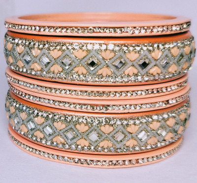 Ladiesstop Lac Bangle Set(Pack of 6)