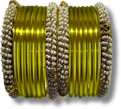 zeora Glass Bangle Set(Pack of 12)