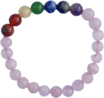 Jewelswonder Stone Agate Charm Bracelet