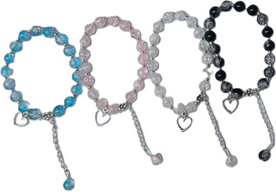 Amit Fashion Mother of Pearl Agate Armlet Set(Pack of 4)