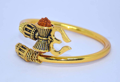 Diivine Hindu Brass Gold-plated Kada