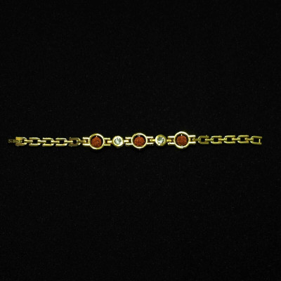 Divine rudras Brass Gold-plated Bracelet