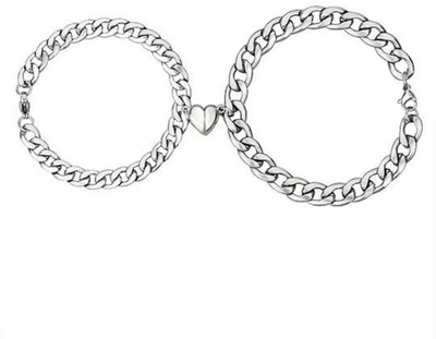 JS Enterprises Stainless Steel Bracelet Set(Pack of 2)