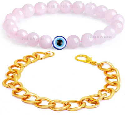 IKONKARR Crystal, Alloy Bracelet(Pack of 2)