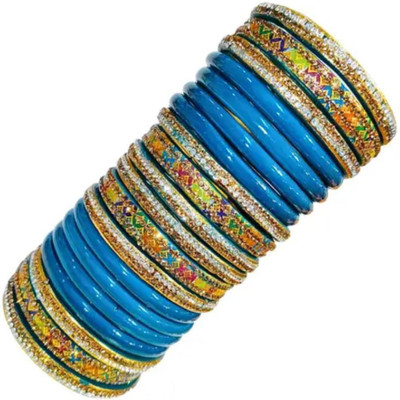 aayat collection Lac Bangle Set(Pack of 20)