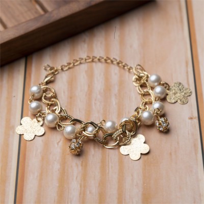 Jewelz Alloy Gold-plated Bracelet