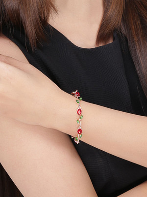 Faizam Collection Alloy Gold-plated Bracelet