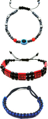 KINGSTYLEIMPEX Plastic Charm Bracelet(Pack of 3)