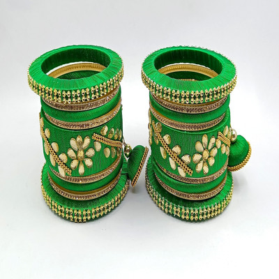 MAHAVEER TRADERS Alloy Bangle Set(Pack of 2)