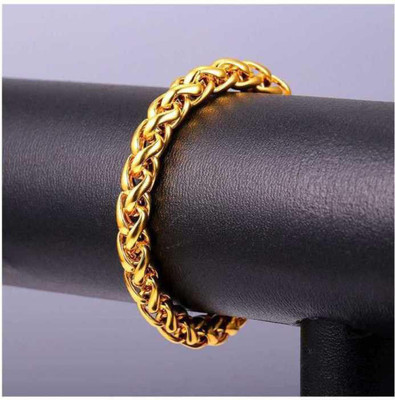 Sipradh Alloy Cubic Zirconia Gold-plated Bracelet