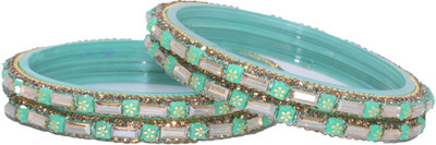 PRP Collection Glass Crystal Enamel Bangle Set