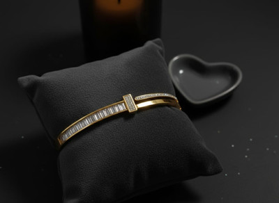 siyaa creation Stainless Steel Gold-plated Bracelet