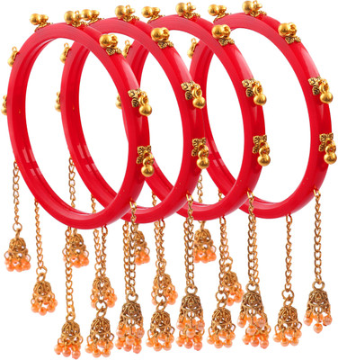 Terraband Plastic Bangle Set(Pack of 4)
