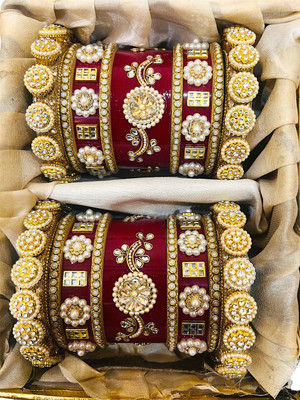 Aashirwad Plastic Gold-plated Chudas(Pack of 2)