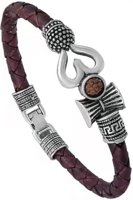 Jewelswonder Jute, Alloy Silver Bracelet