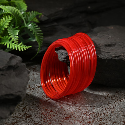 AFAST Glass Bangle Set(Pack of 10)