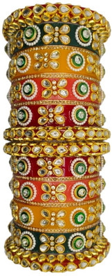 AMCM Plastic Pearl Chudas(Pack of 2)