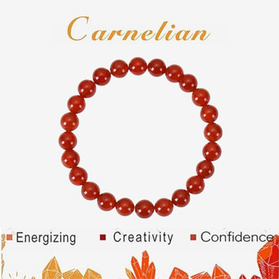 VIBESLE Crystal Beads Charm Bracelet