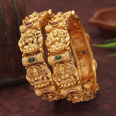 Atulya Brass Bangle(Pack of 2)