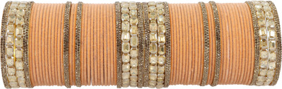 NMII Metal Zircon Bangle Set(Pack of 68)